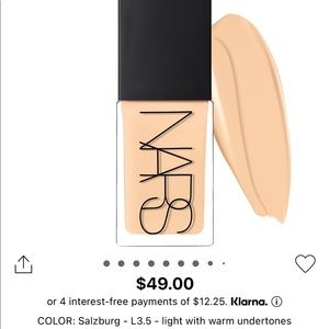 Brand new Nars light reflecting foundation, light 3.5 Salzburg